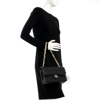 Chanel Lambskin Medium Westminster Pearl Flap Black 2 of 9