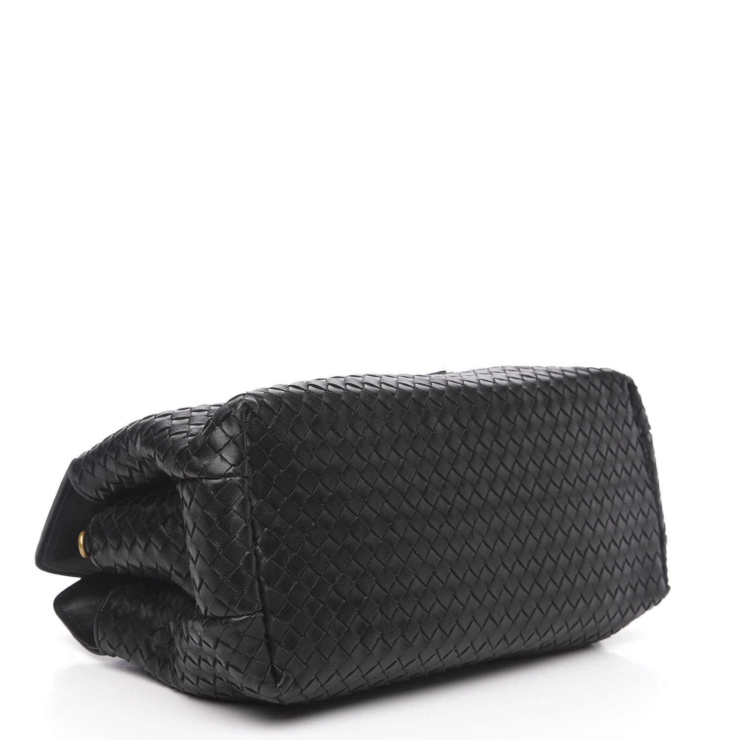 Bottega Veneta Nappa Intrecciato Convertible Duffel Black 3 of 11