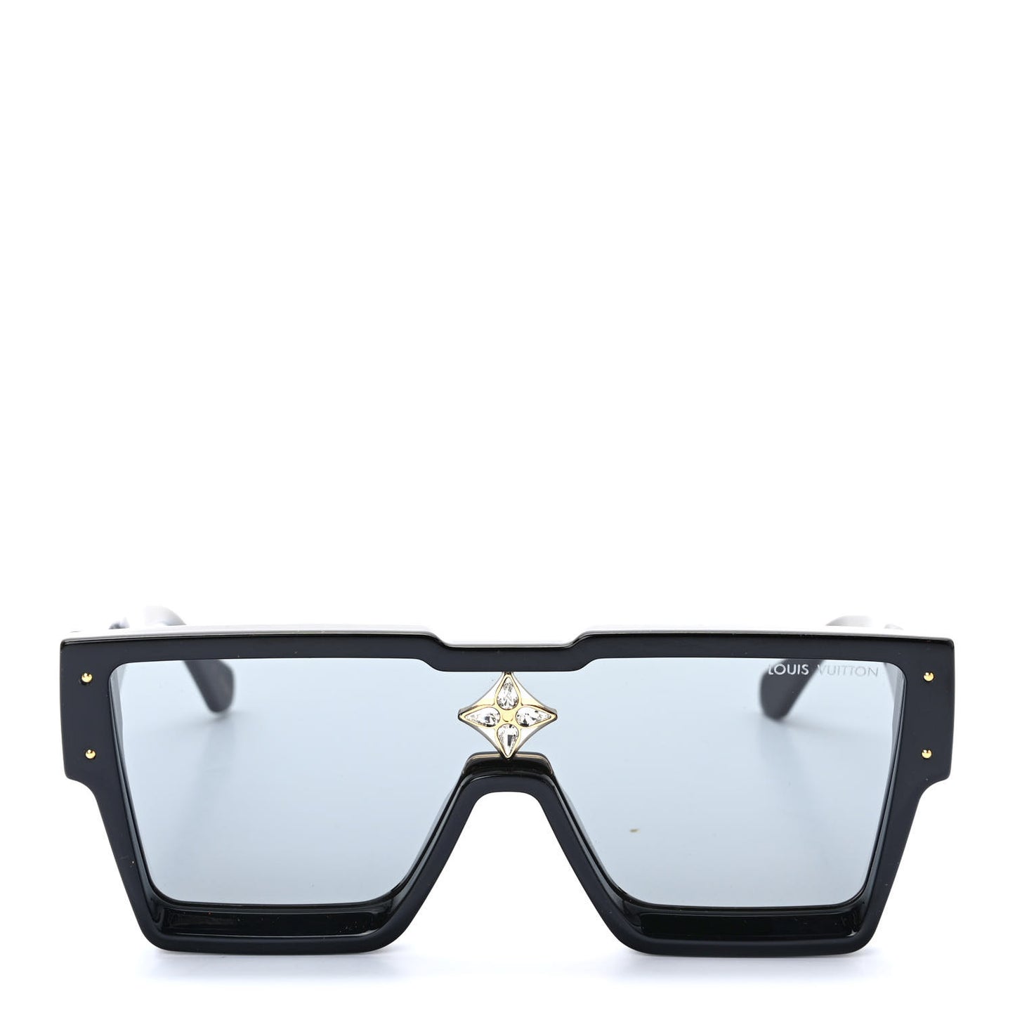 Acetate Swarovski Crystal Cyclone Sunglasses Z1578W Black