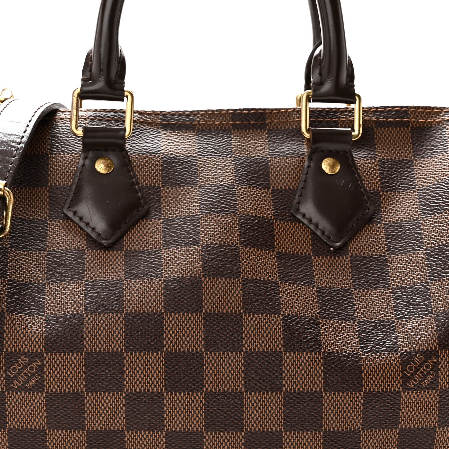 Damier Ebene Speedy Bandouliere 25