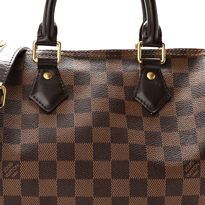 Louis Vuitton Damier Ebene Speedy Bandouliere 25 8 of 10