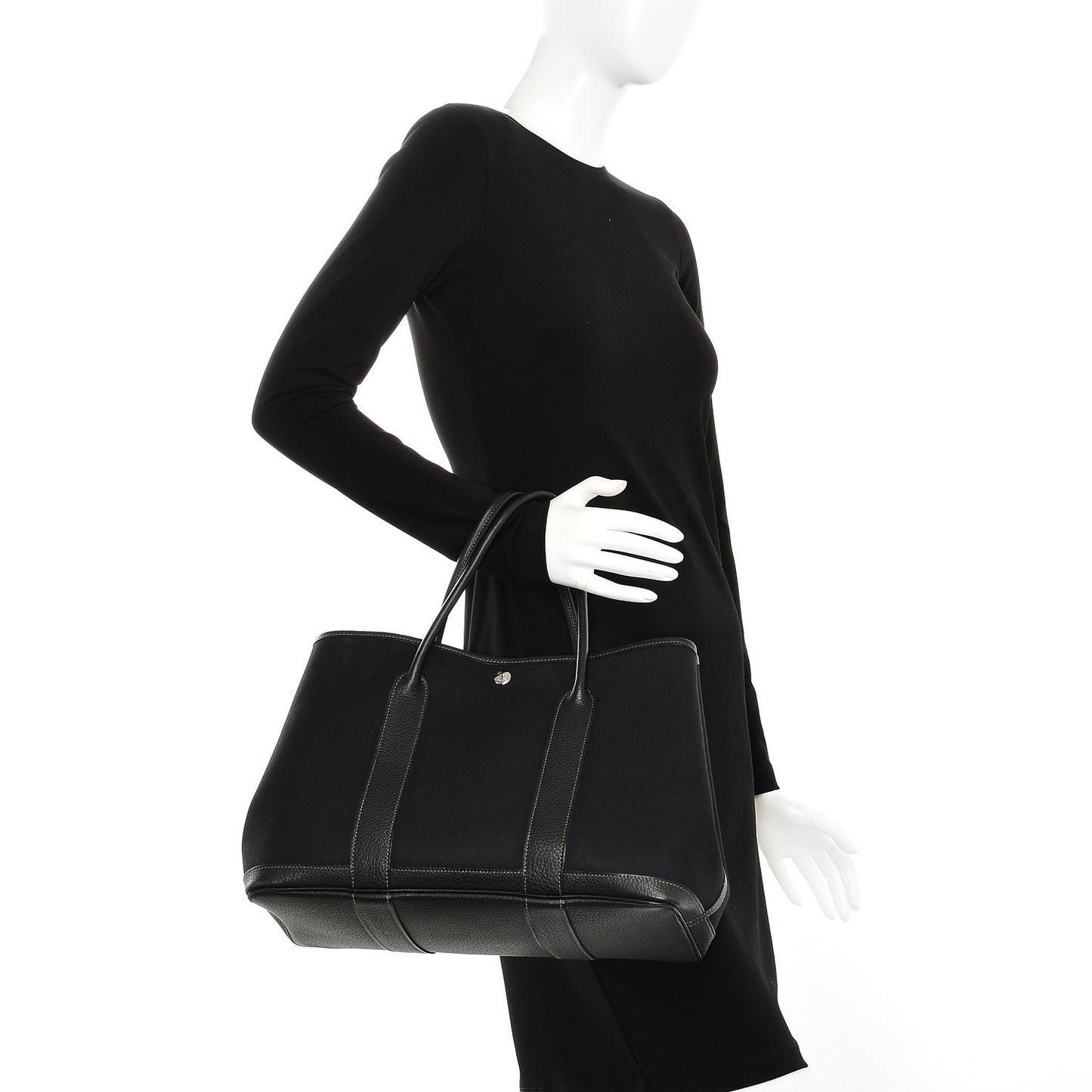 Toile Negonda Garden Party Tote 36 MM Black