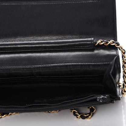 Chanel Caviar Timeless CC Wallet On Chain WOC Black 10 of 17
