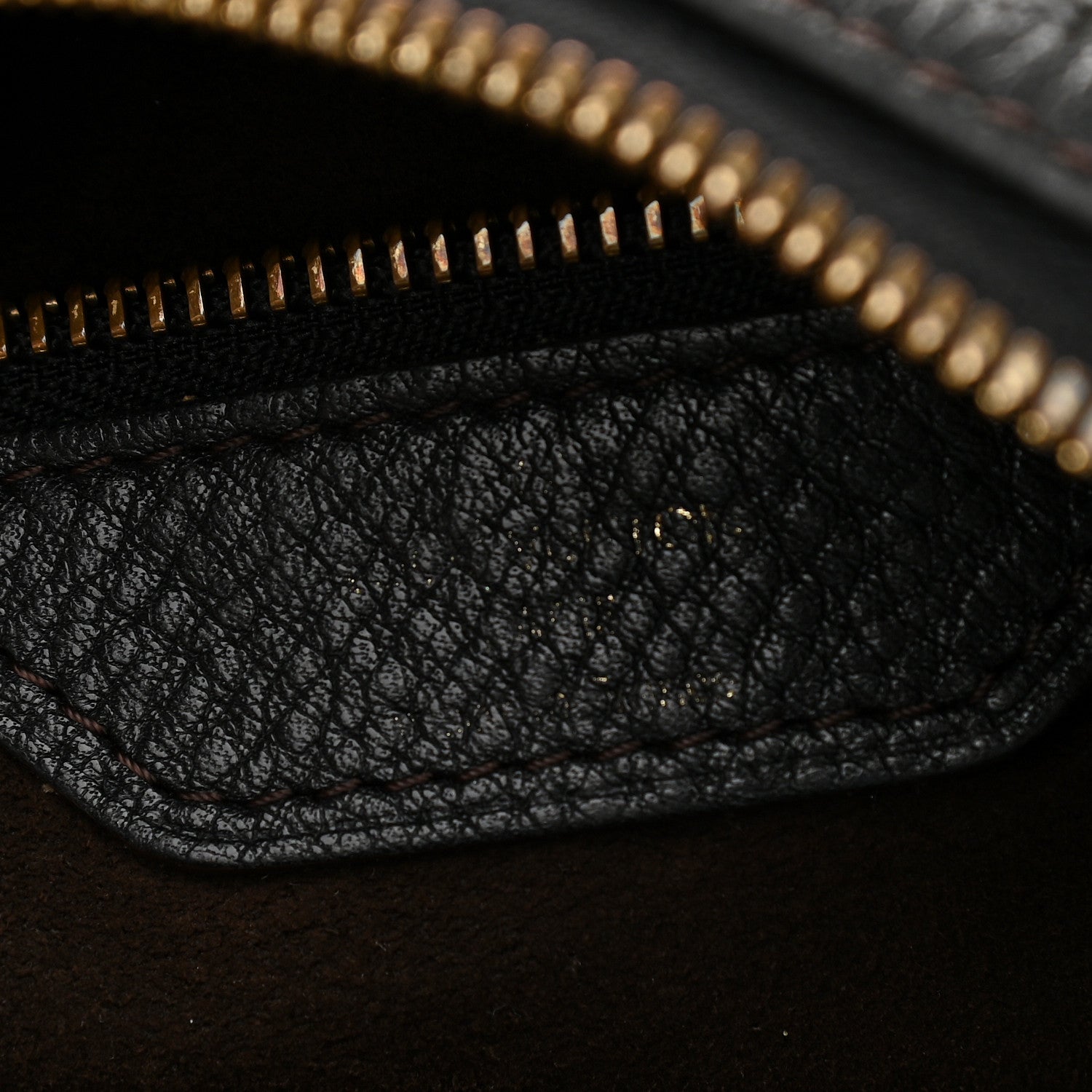 Louis Vuitton Mahina Selene MM Black 6 of 11
