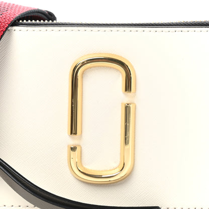 Marc Jacobs Saffiano Small Snapshot Camera Bag Porcelain Multi 8 of 10