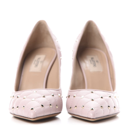 Valentino Garavani Nappa Rockstud Spike 90mm Pumps 37 Water Rose 2 of 11