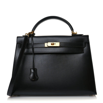 Hermes Box Kelly Sellier 32 Black 1 of 10