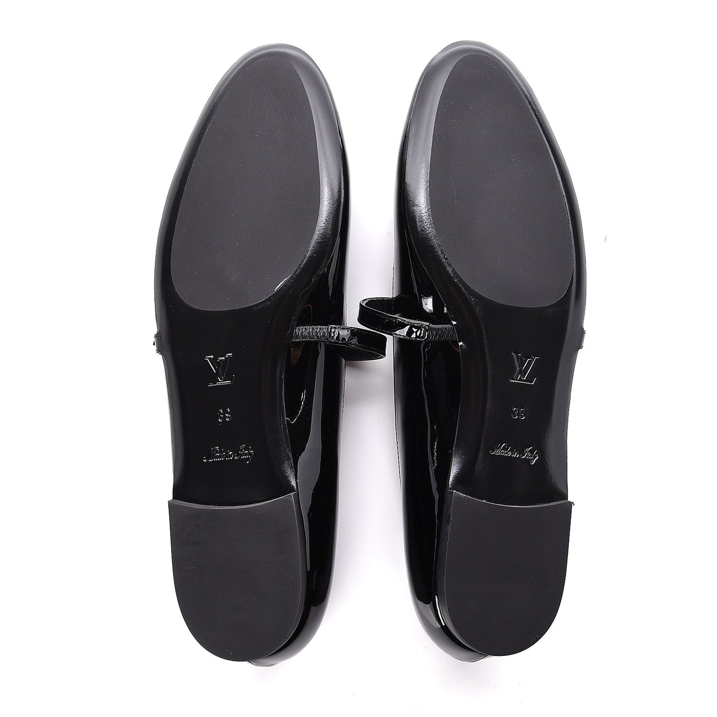 Patent Uniformes Ballerina Flat 39 Black