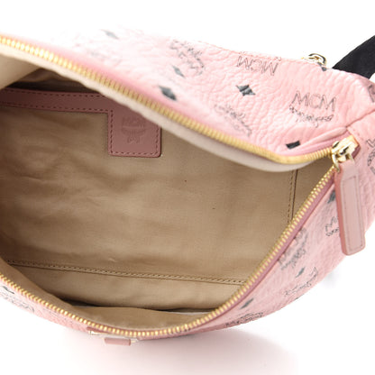 MCM Visetos Medium Fursten Belt Bag Pink 5 of 10