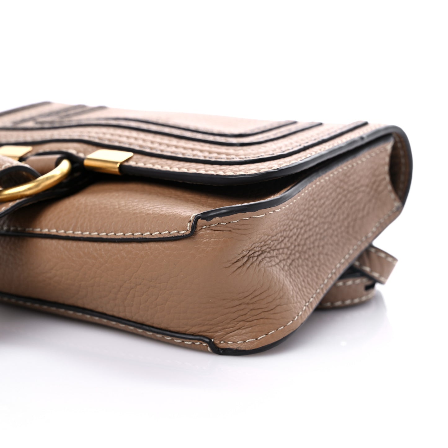 Calfskin Marcie Belt Bag Nut