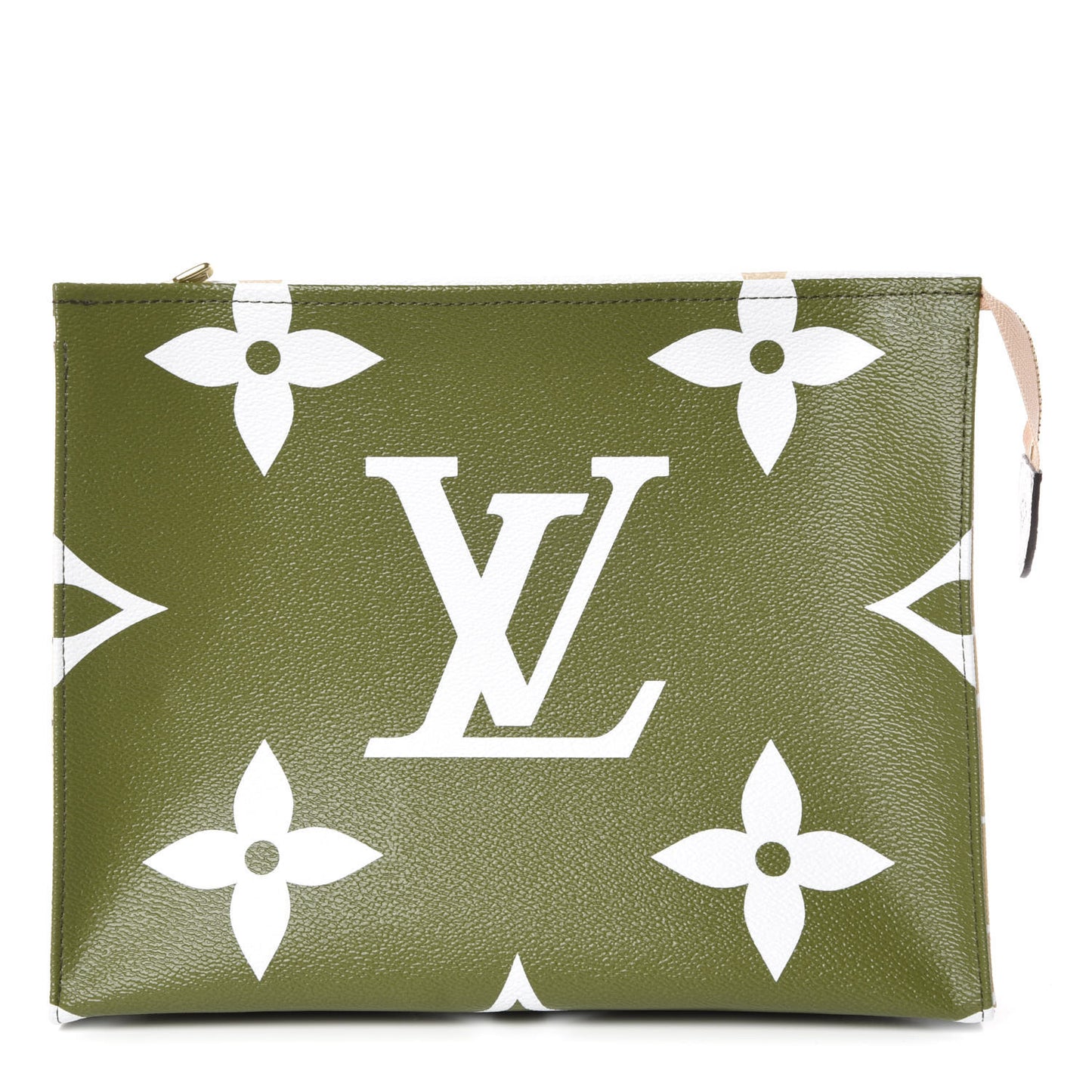 Monogram Giant Toiletry Pouch 26 Kaki
