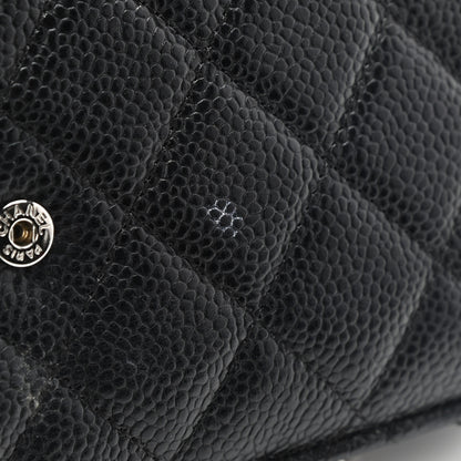 Chanel Caviar Quilted Wallet On Chain WOC Black 13 of 13