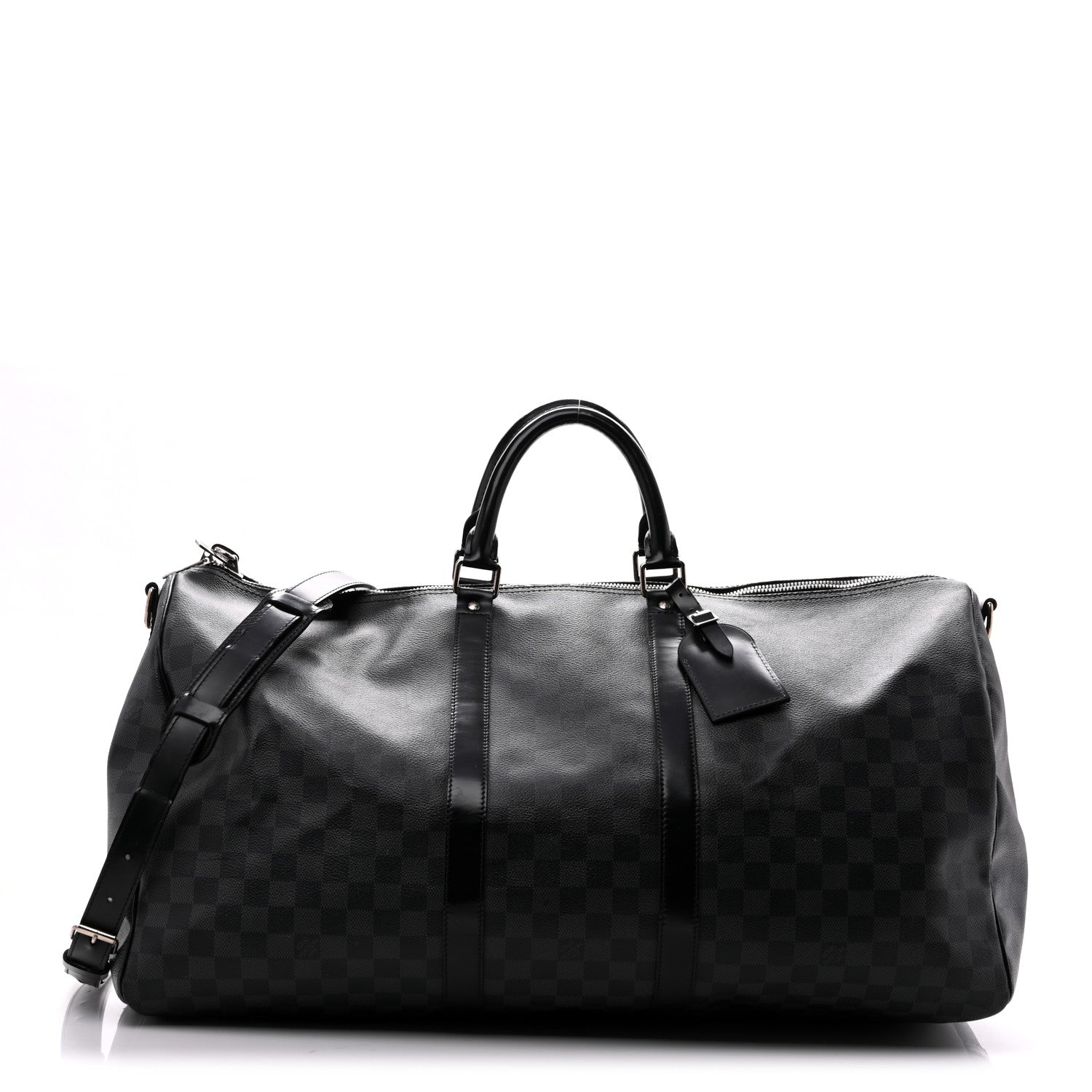 Louis Vuitton Damier Graphite Keepall Bandouliere 55 1 of 15