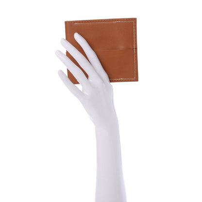 Hermes Swift Perforated Billfold Wallet Gold 2 of 6