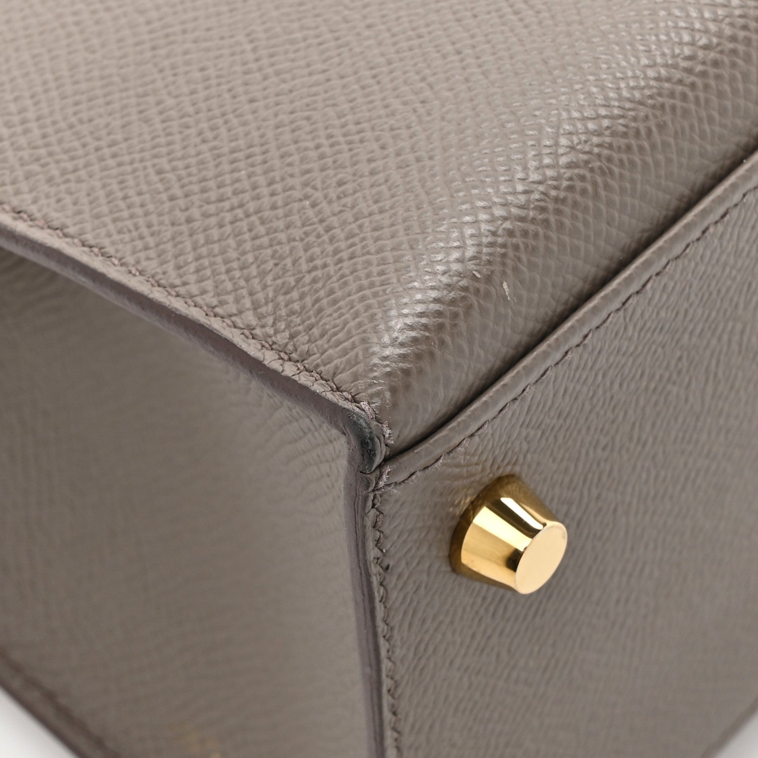 Hermes Epsom Kelly Sellier 25 Etain 14 of 17