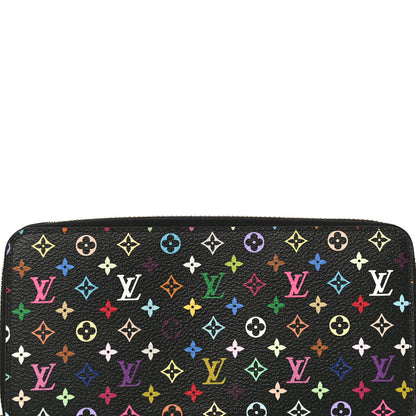 Louis Vuitton Monogram Multicolor Zippy Wallet Black Grenade 6 of 8