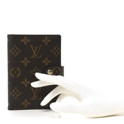 Louis Vuitton Monogram Small Ring Agenda Cover 2 of 6