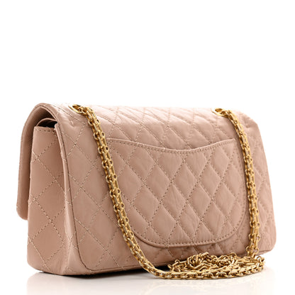 Chanel Aged Calfskin Quilted 2.55 Reissue 225 Flap Light Beige 3 of 10