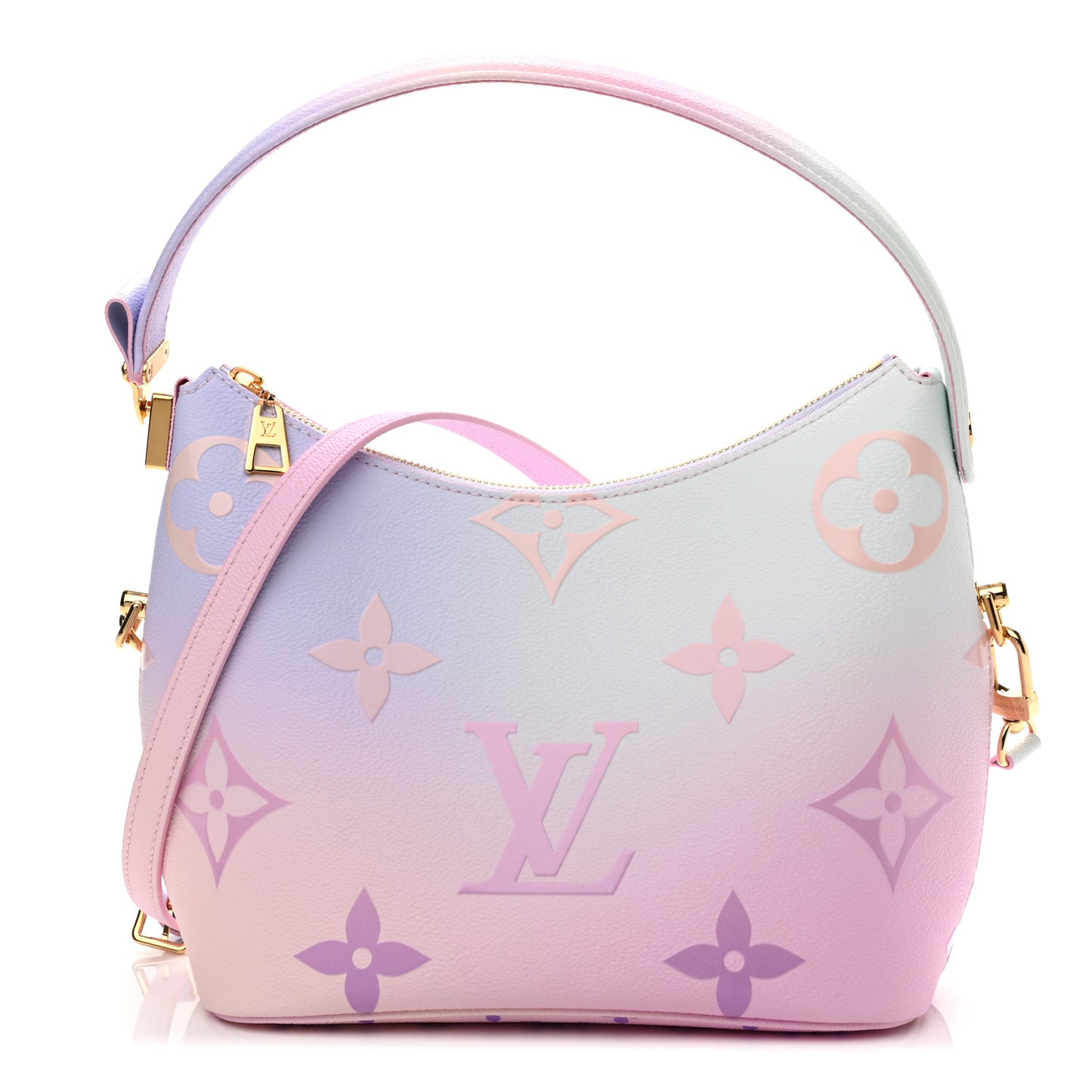 Monogram Giant Spring In The City Marshmallow Hobo PM Sunrise Pastel