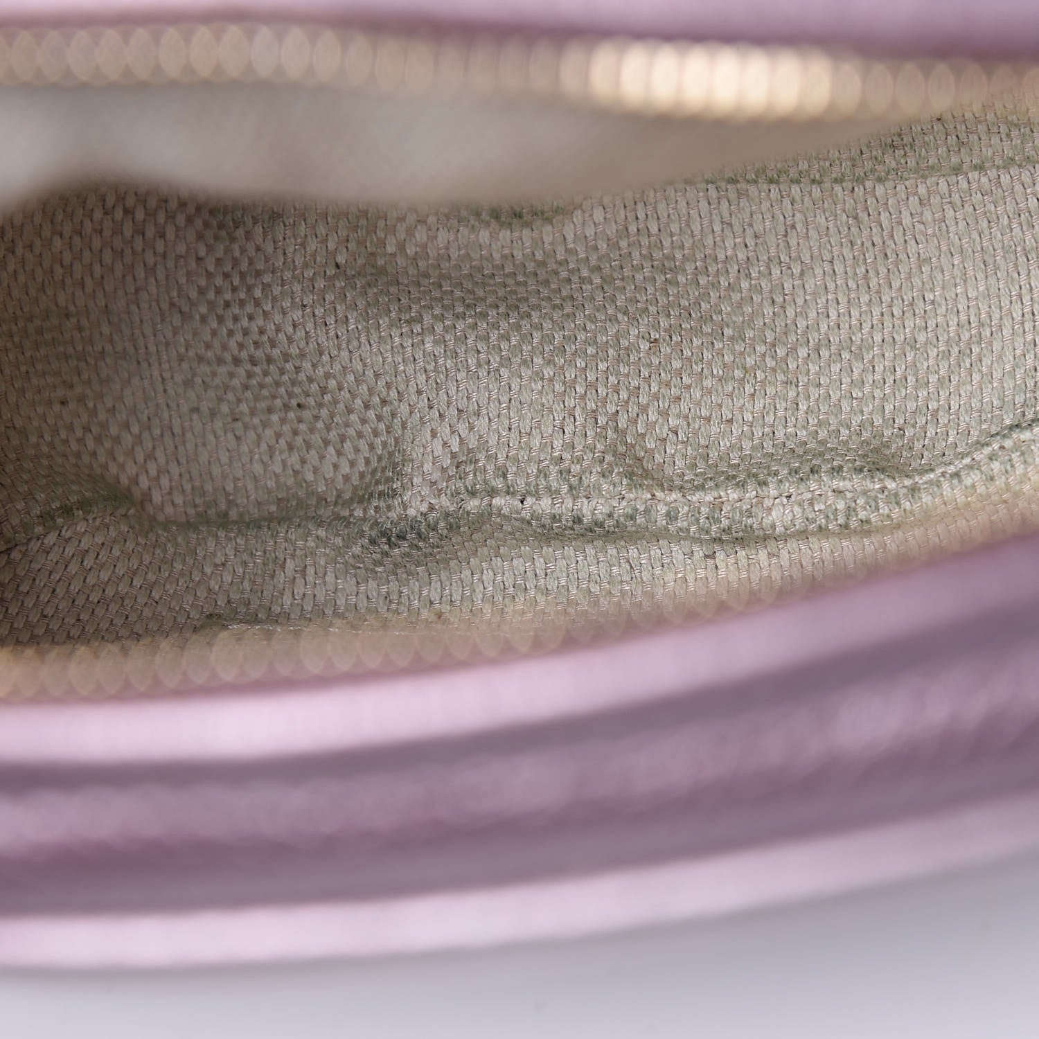 Gucci Metallic Pebbled Calfskin Mini Soho Chain Bag Purple 6 of 11