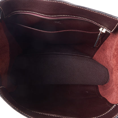 Hermes Taurillon Clemence Sac Good News GM Raisin 6 of 8