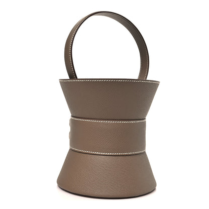 Hermes Epsom Mini Medor Bag Etoupe 3 of 11