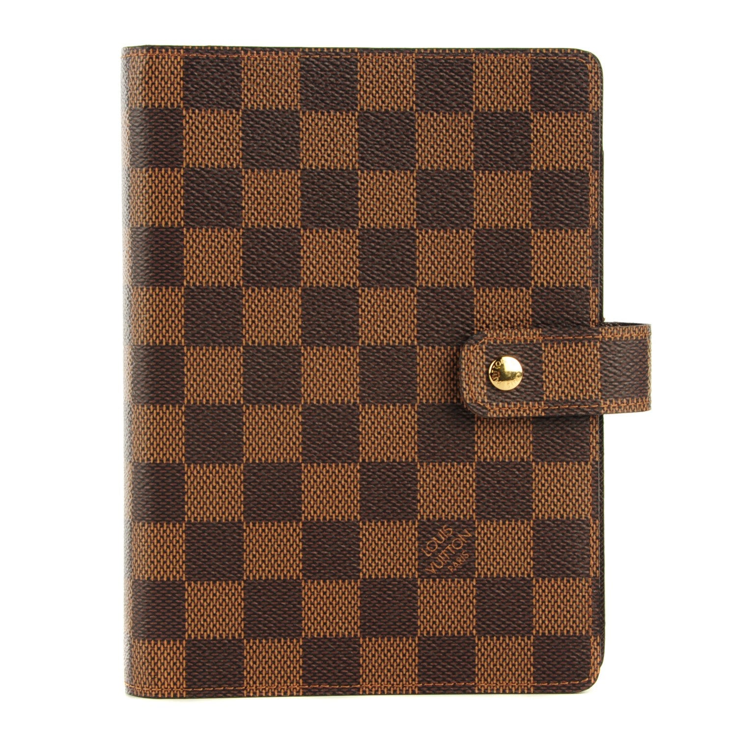 Louis Vuitton Damier Ebene Medium Ring Agenda Cover 1 of 7