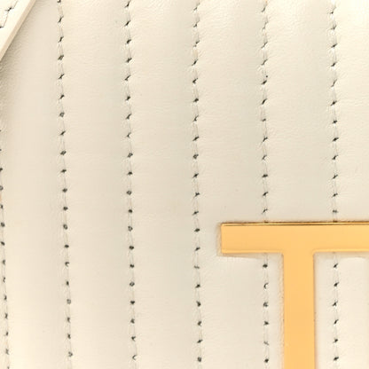 Tom Ford Bos Taurus Calfskin Quilted TF Camera Bag White 7 of 10