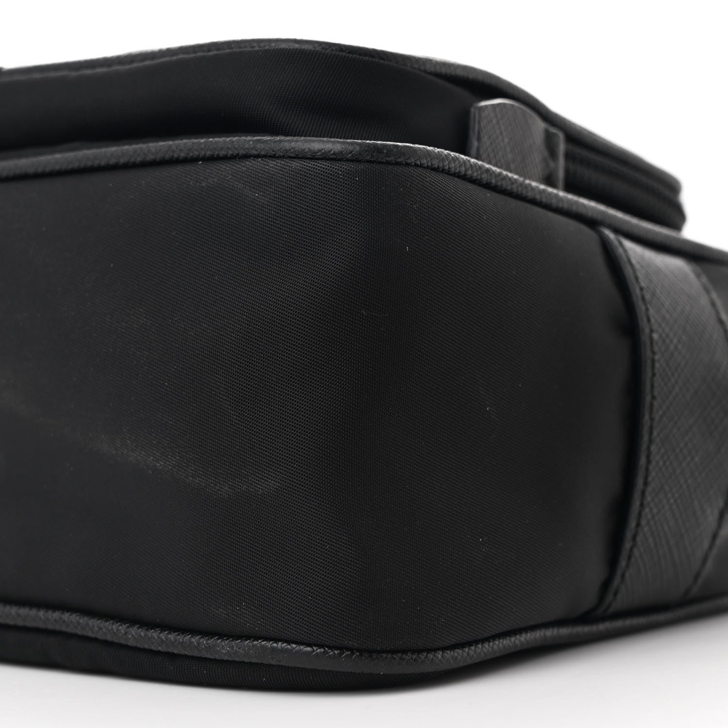 Prada Re-Nylon Saffiano Mini Re-Edition 2005 Camera Bag Black 10 of 11