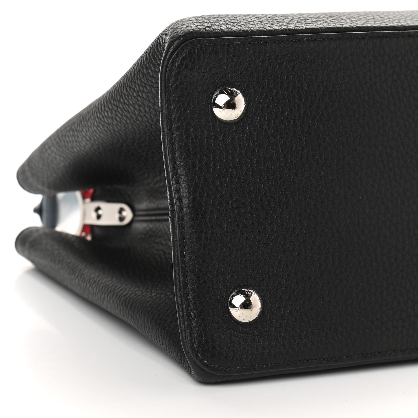 Taurillon Capucines MM Black Multicolor