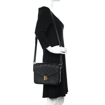 Louis Vuitton Empreinte Pochette Metis Black 2 of 13