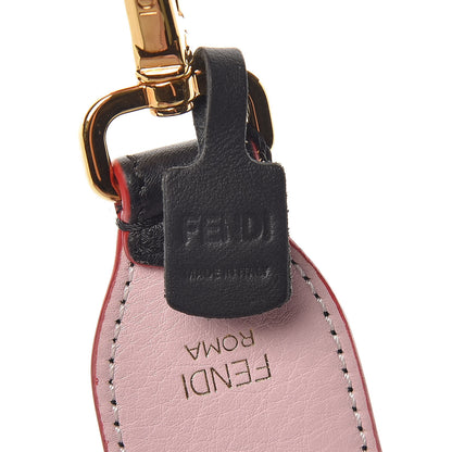 Fendi Vitello Dolce Tri-Color Buttoned Strap You Black Peonia Cuoio 4 of 4