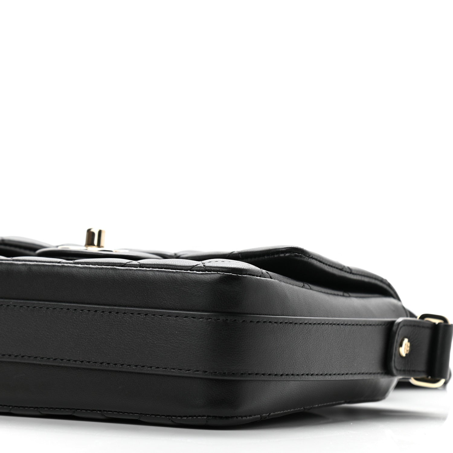 Chanel Calfskin Quilted Bolero De Chanel Flap Bag Black 10 of 11