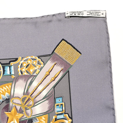 Hermes Silk Chevaux De Trait Scarf 90 3 of 5