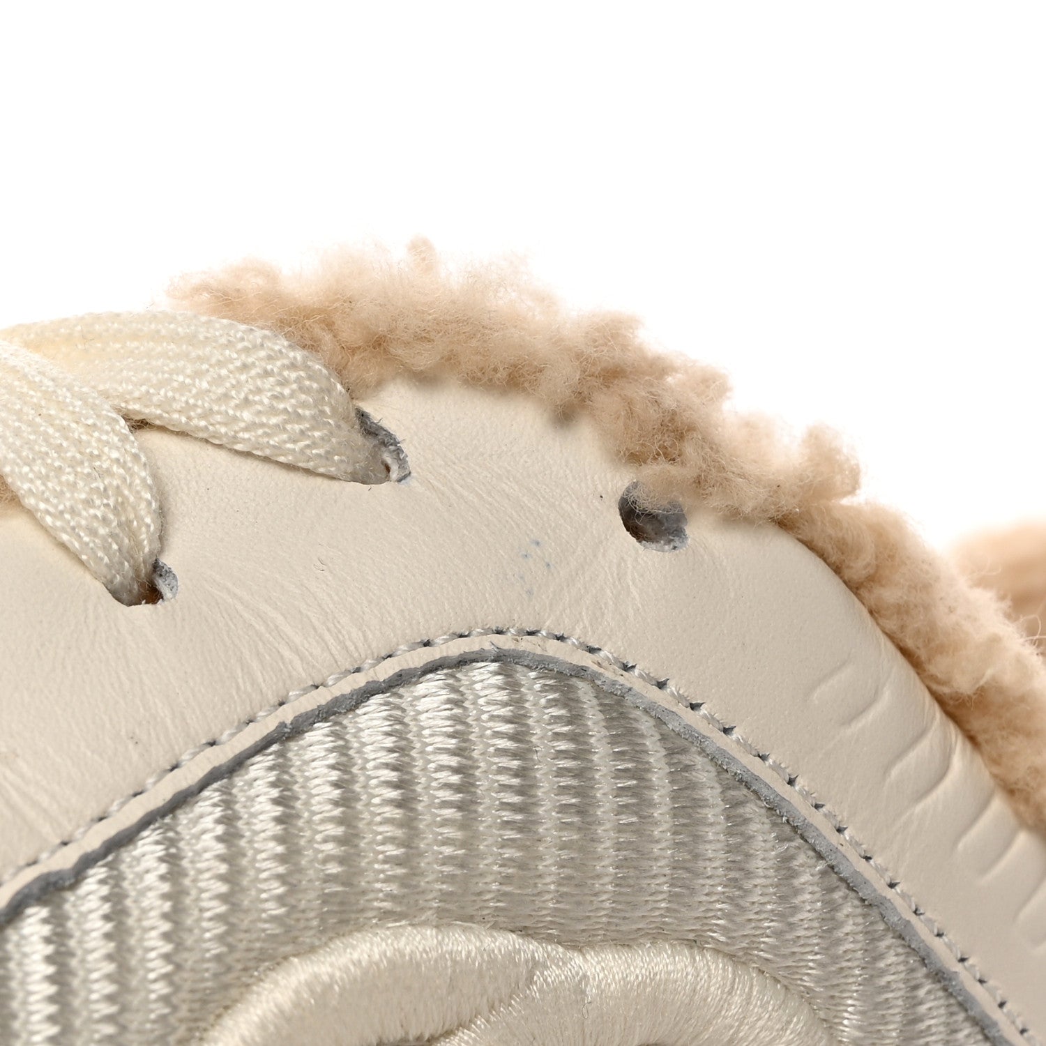 Gucci Calfskin Merino Wool Mens Mac80 Sneakers 8 Off White 11 of 11