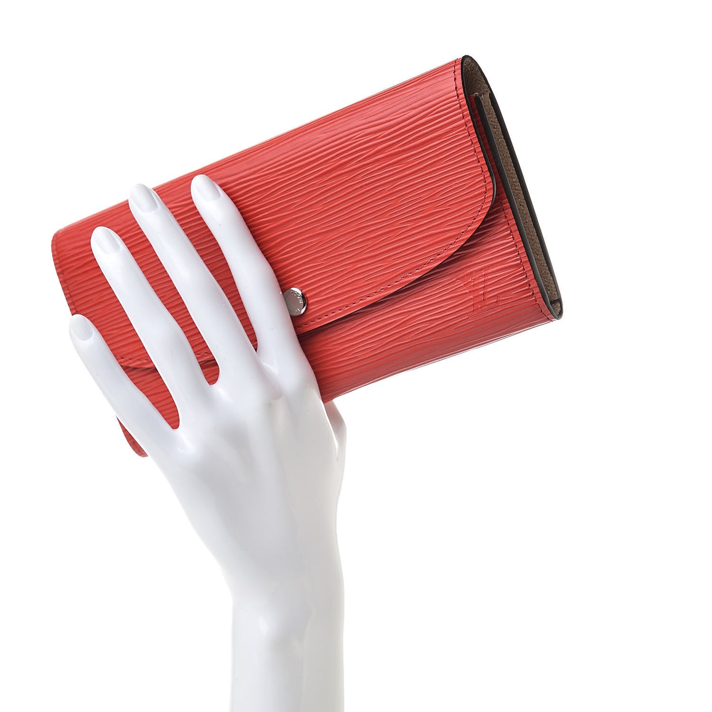 Epi Emilie Wallet Coquelicot