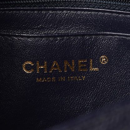 Chanel Caviar Quilted Mini Rectangular Flap Navy 6 of 7