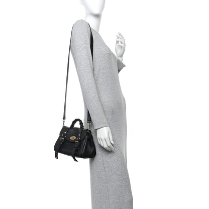 Mulberry Heavy Grain Mini Alexa Black 2 of 9