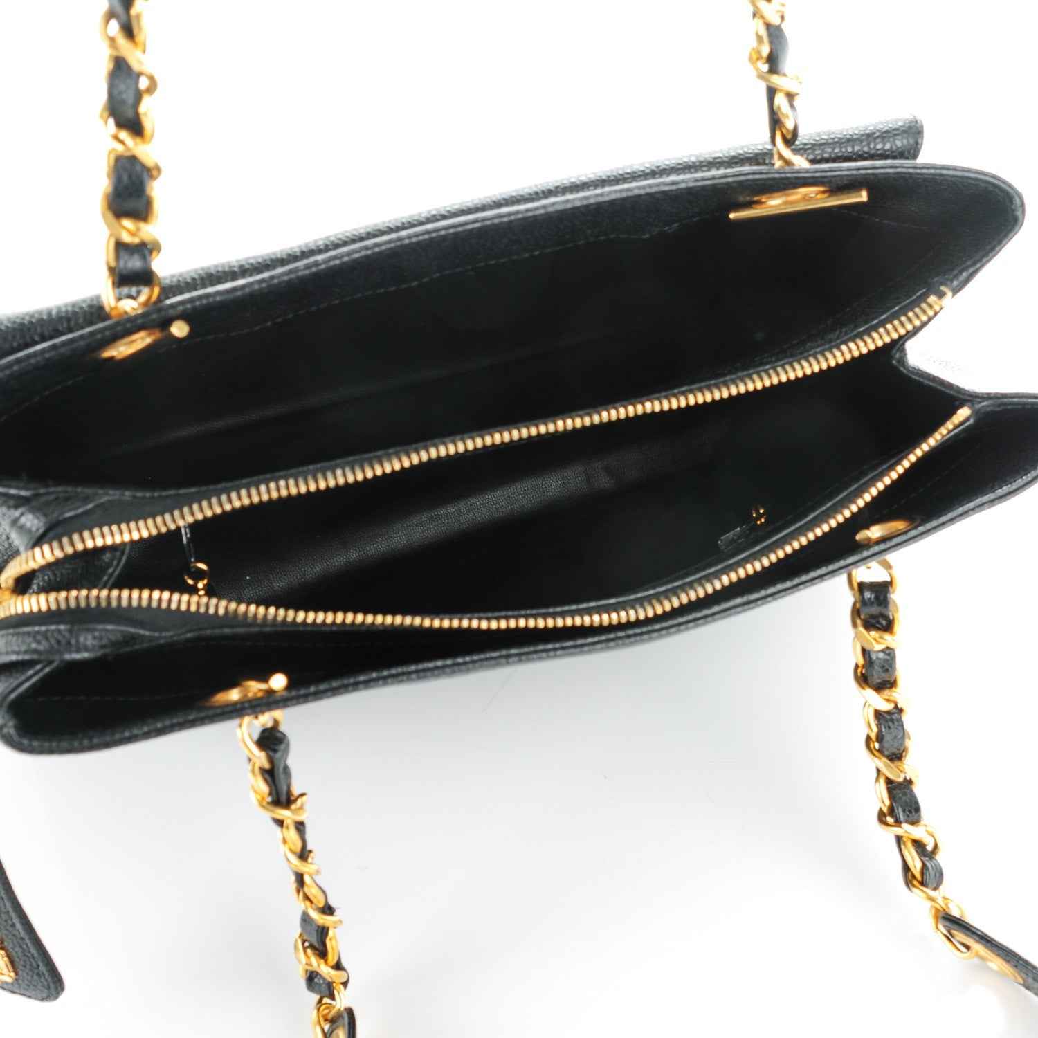 Chanel Caviar Flap Shoulder Bag Black 5 of 9