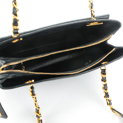 Chanel Caviar Flap Shoulder Bag Black 5 of 9