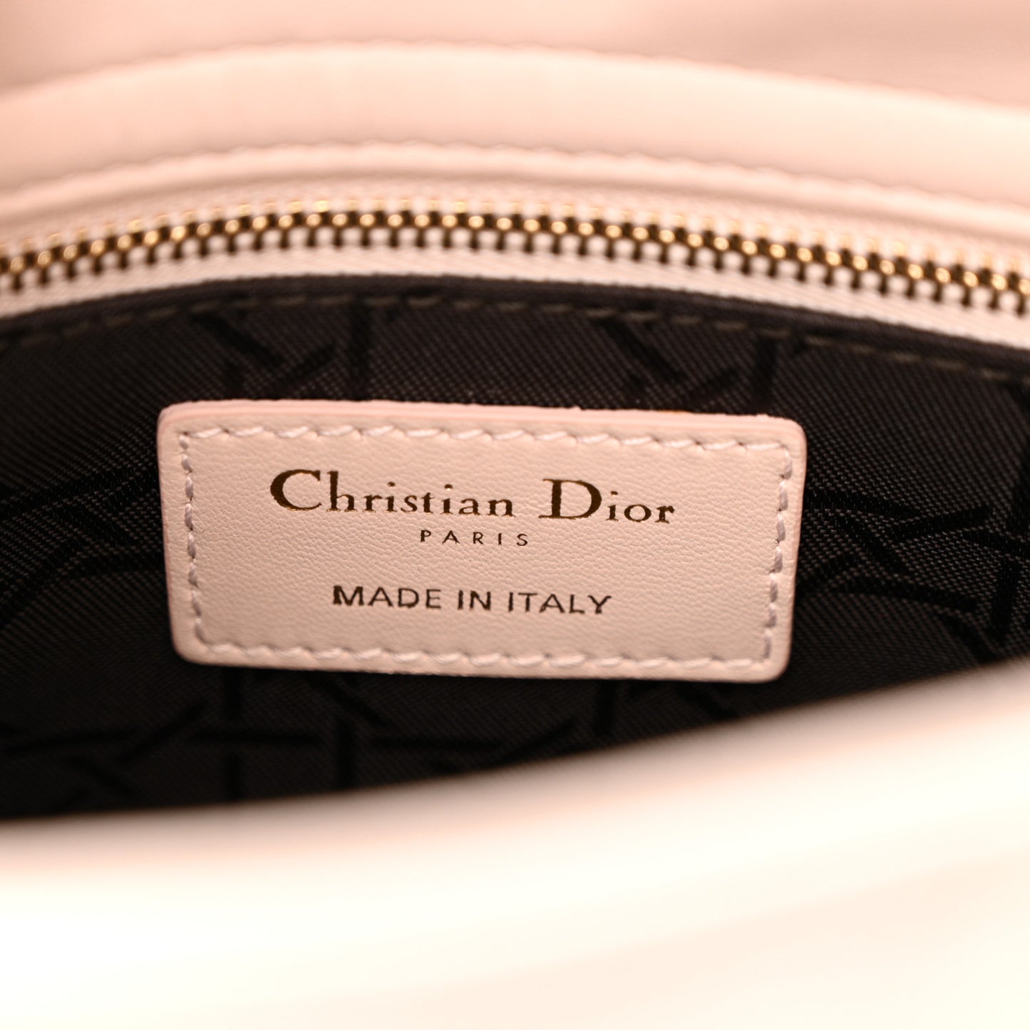 Lambskin Cannage Small My ABCDior Lady Dior Light Pink