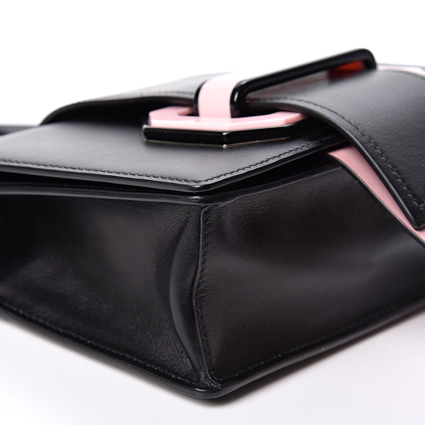 City Calf Plex Ribbon Bag Black Rosa