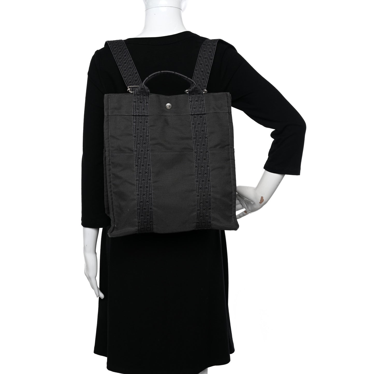 Canvas Herline Backpack Grey