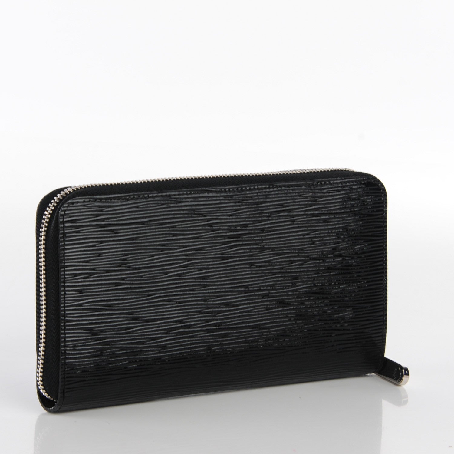 Louis Vuitton Epi Electric Zippy Organizer Wallet Black 3 of 8