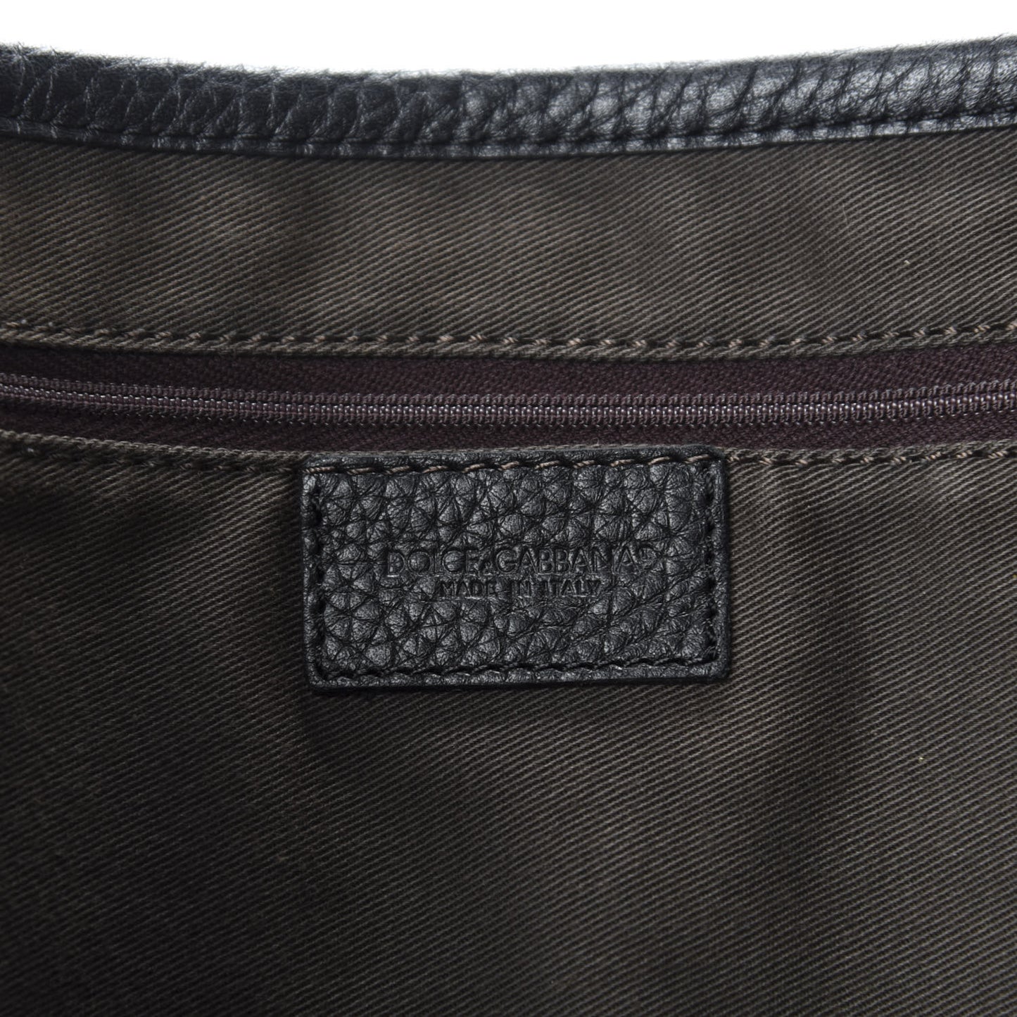 Leopard Print Canvas Calfskin Animalier Tote Black