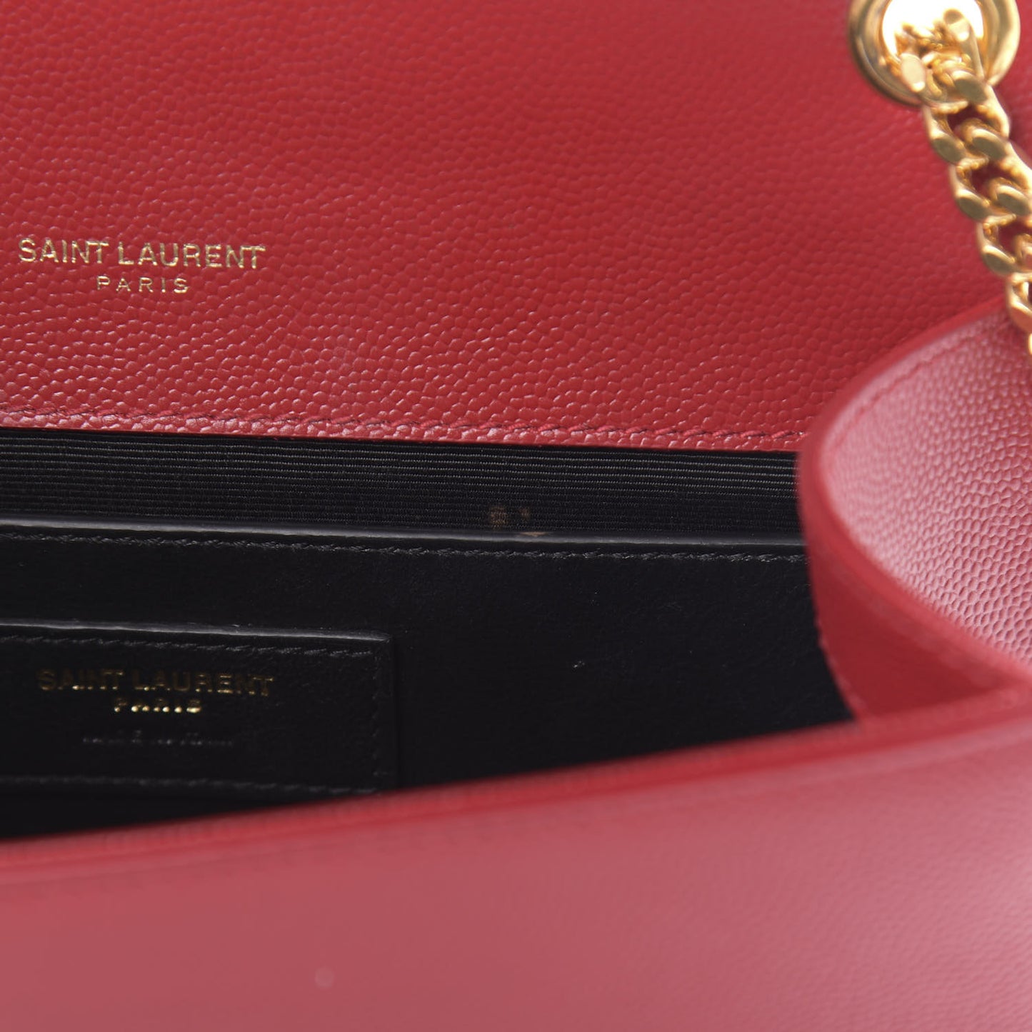 Grain De Poudre Small Monogram Kate Satchel Red
