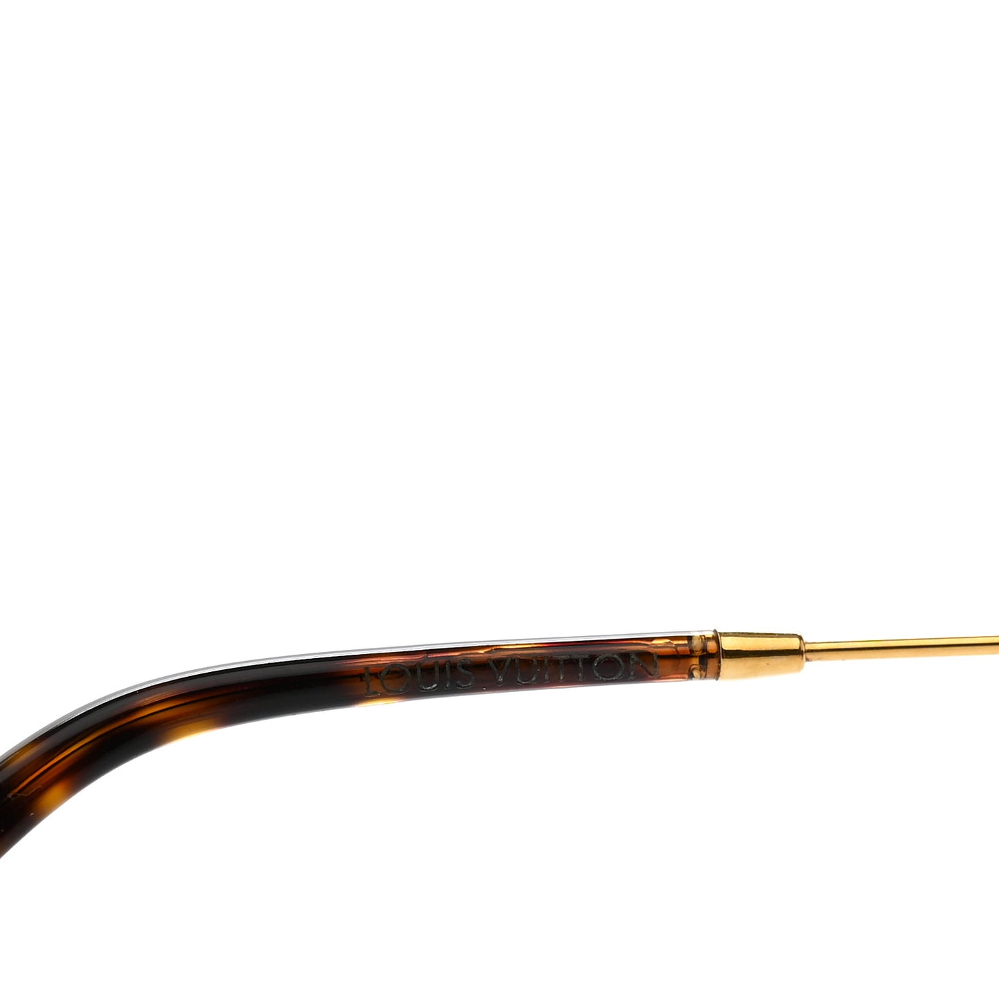 Metal The LV Pilot Sunglasses Z1619U Gradient Brown Monogram