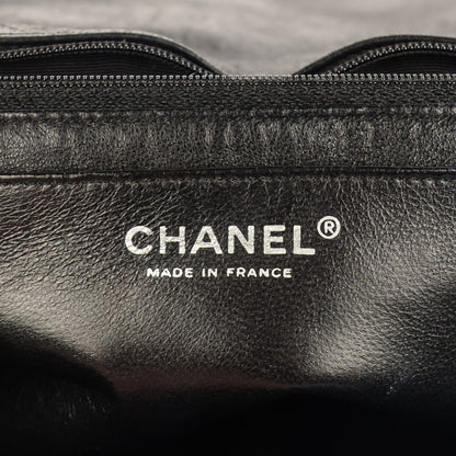 Chanel Washed Lambskin Quilted Jumbo Hybrid Reissue Flap Black 7 of 8