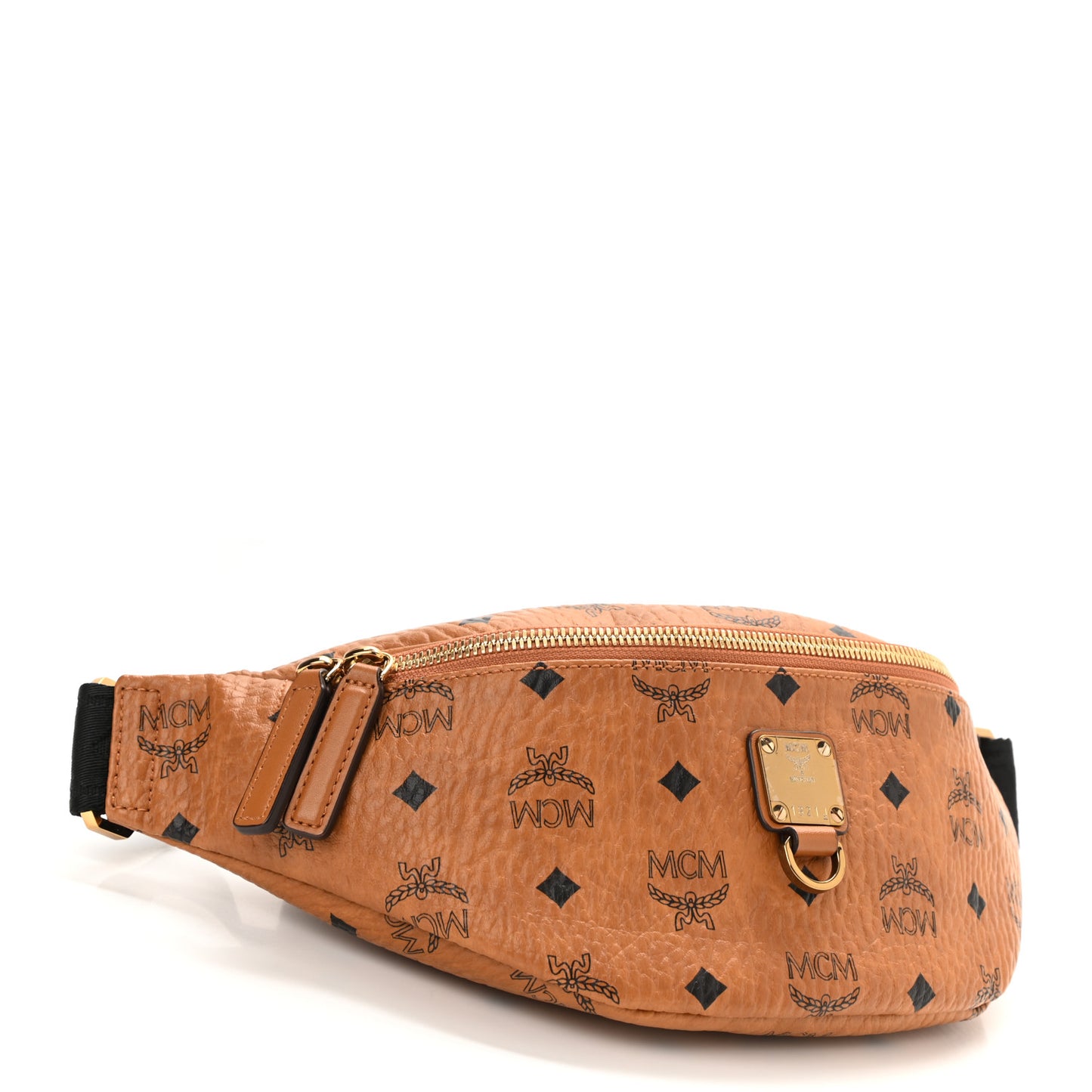 Visetos Medium Fusten Belt Bag Cognac