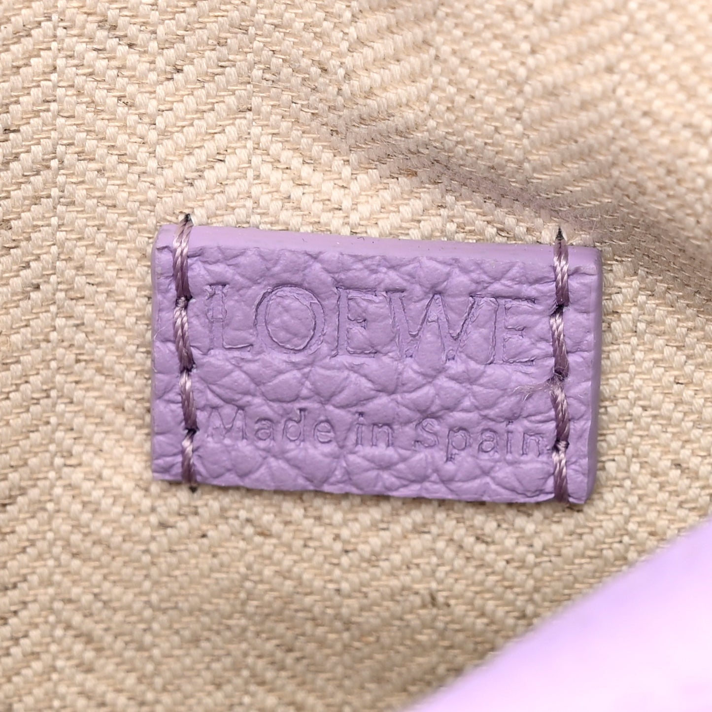 Calfskin Mini Puzzle Bag Light Mauve